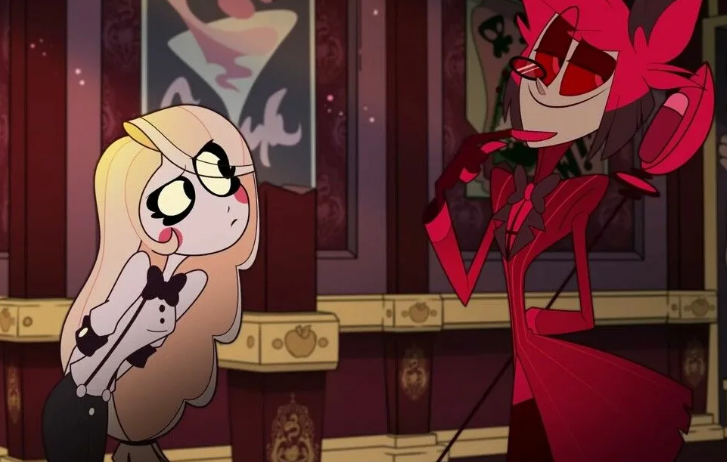 Кадр из мультфильма Отель Хазбин/Hazbin Hotel