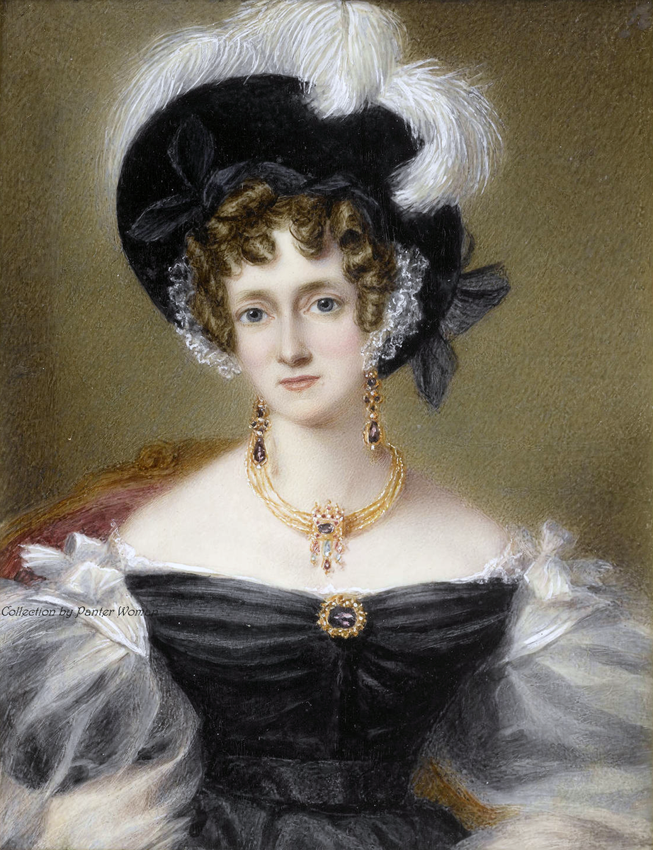Maria Chalon. Женский портрет, 1835 год.