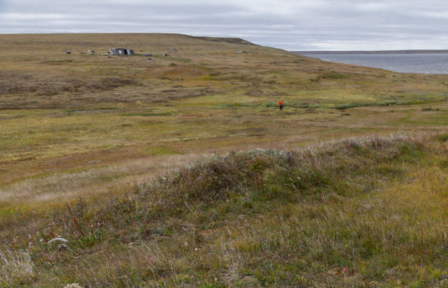 Так выглядит место зимовья Лаптева в наши дни. Фото 2015 года взято с http://magictaiga.com/post/id33.html