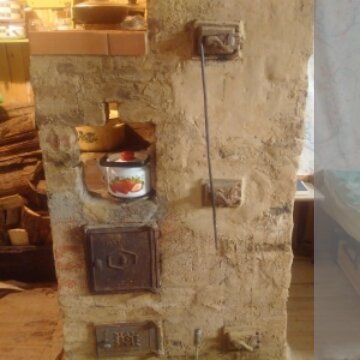 Вид со стороны загрузочной дверки.