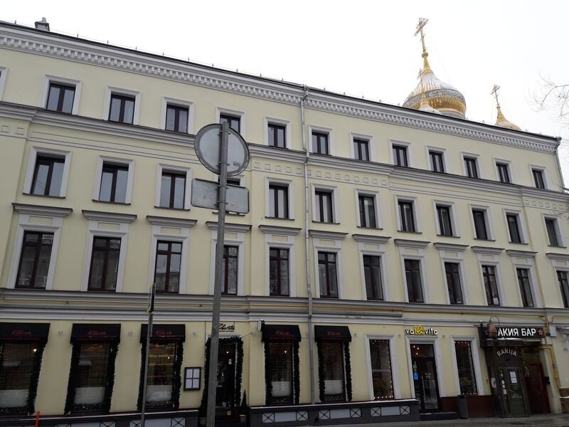 Рождественский бульвар, дом №20. Фотография автора