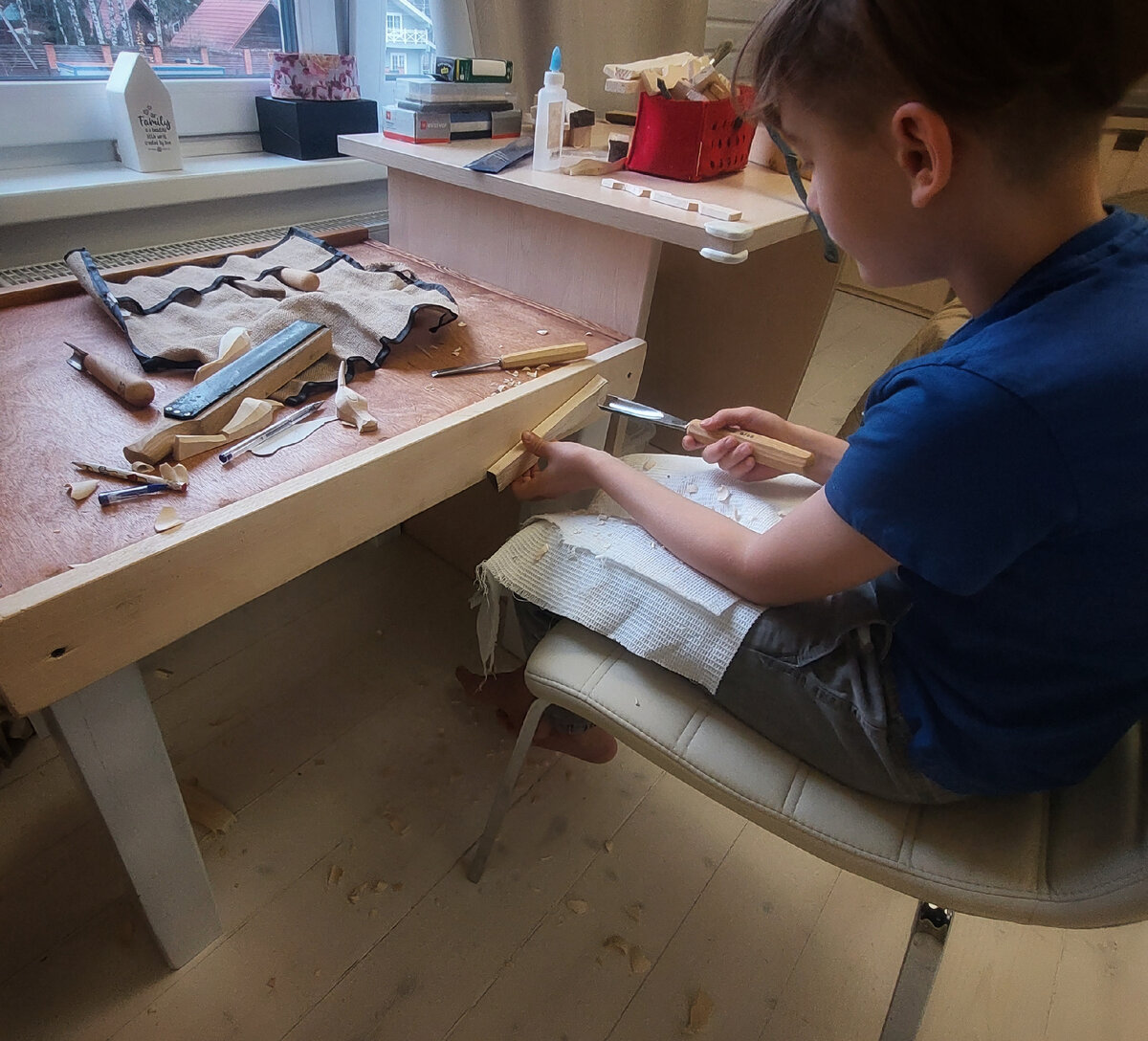 Обучение резьбе по дереву 