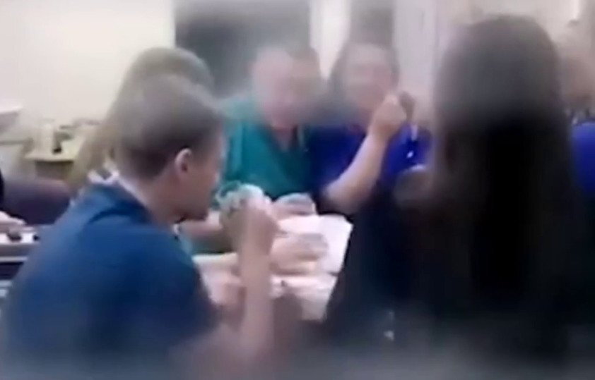 Корпоратив врачей в Лесосибирске / kurer-sreda.ru