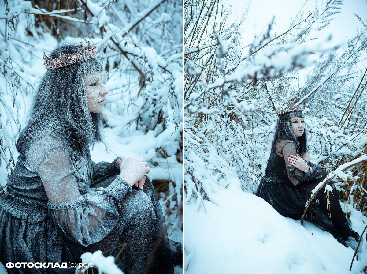 Идеальные условия для съёмки в снег — небольшой мороз, когда его можно легко стряхнуть, а сам он не тает при попадании на технику и не прилипает к ней / Фото: Елизавета Чечевица / instagram.com/chechevic_a