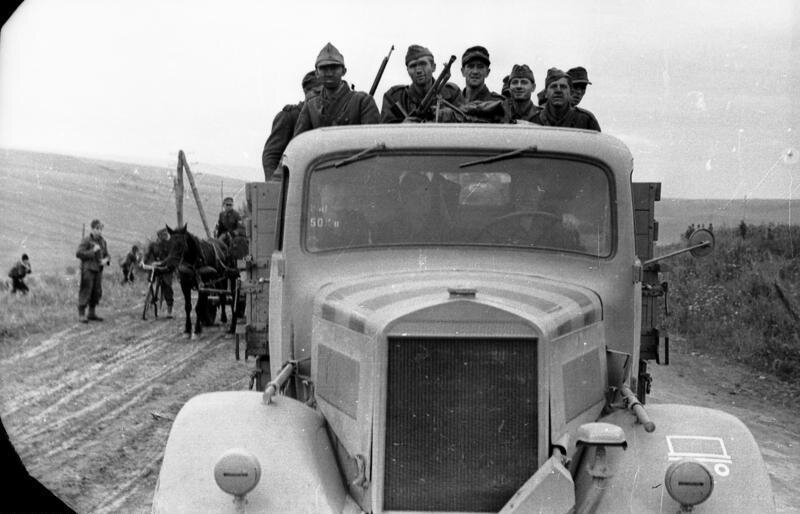Отступление немецко-румынских войск, август 1944 года. Атрибуция фото: Bundesarchiv, Bild 101I-244-2311-03 / Bauer / CC-BY-SA 3.0.