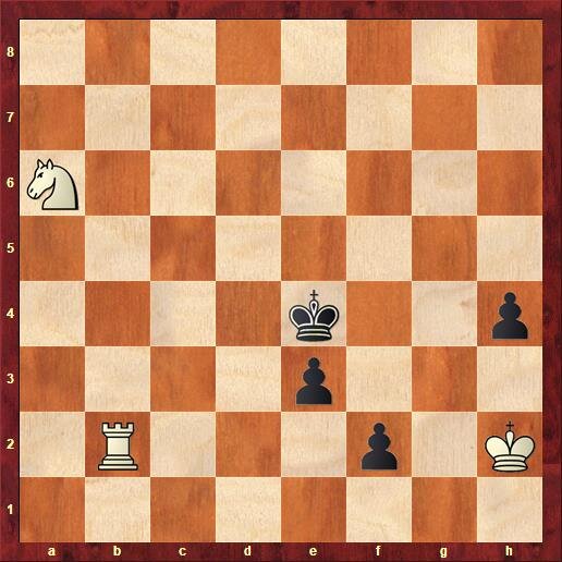 Ход белых. Ничья.