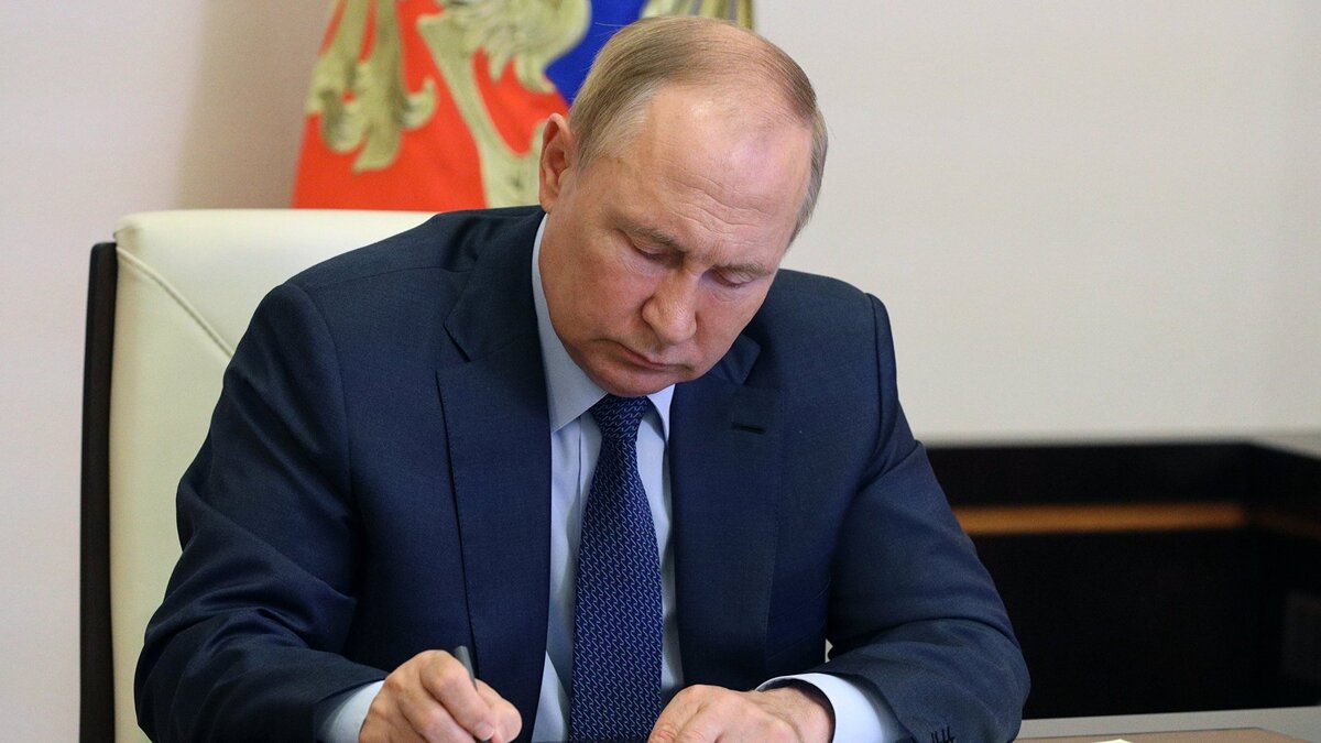    Президент РФ Владимир Путин© РИА Новости . Михаил Климентьев