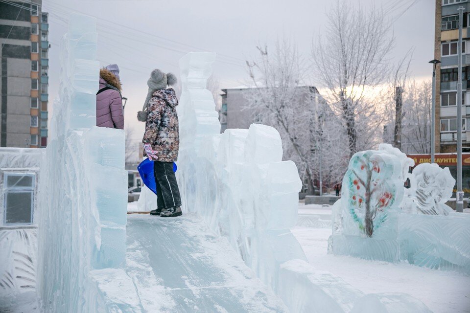     Список новогодних ледовых горок в Красноярске 2022-2023: количество, районы  ИВАНОВА Диана