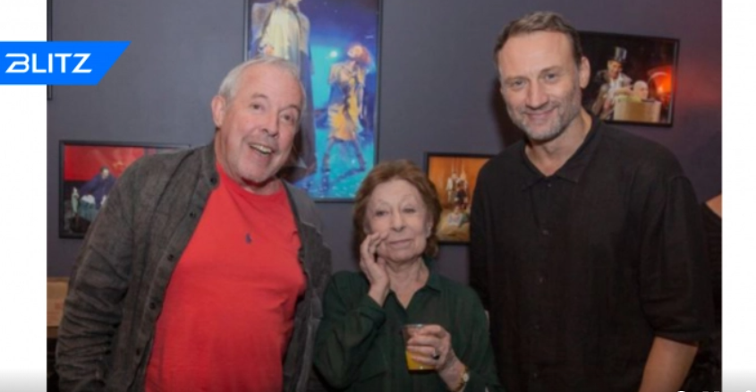 Артистка с Андреем Макаревичем и Анатолием Белым