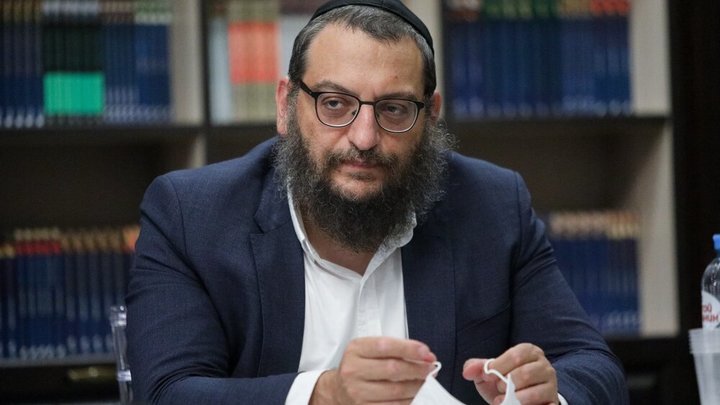 РУКОВОДИТЕЛЬ ДЕПАРТАМЕНТА ОБЩЕСТВЕННЫХ СВЯЗЕЙ ФЕОР БОРУХ ГОРИН. ФОТО: НИКЕРИЧЕВ АНДРЕЙ/АГН "МОСКВА".