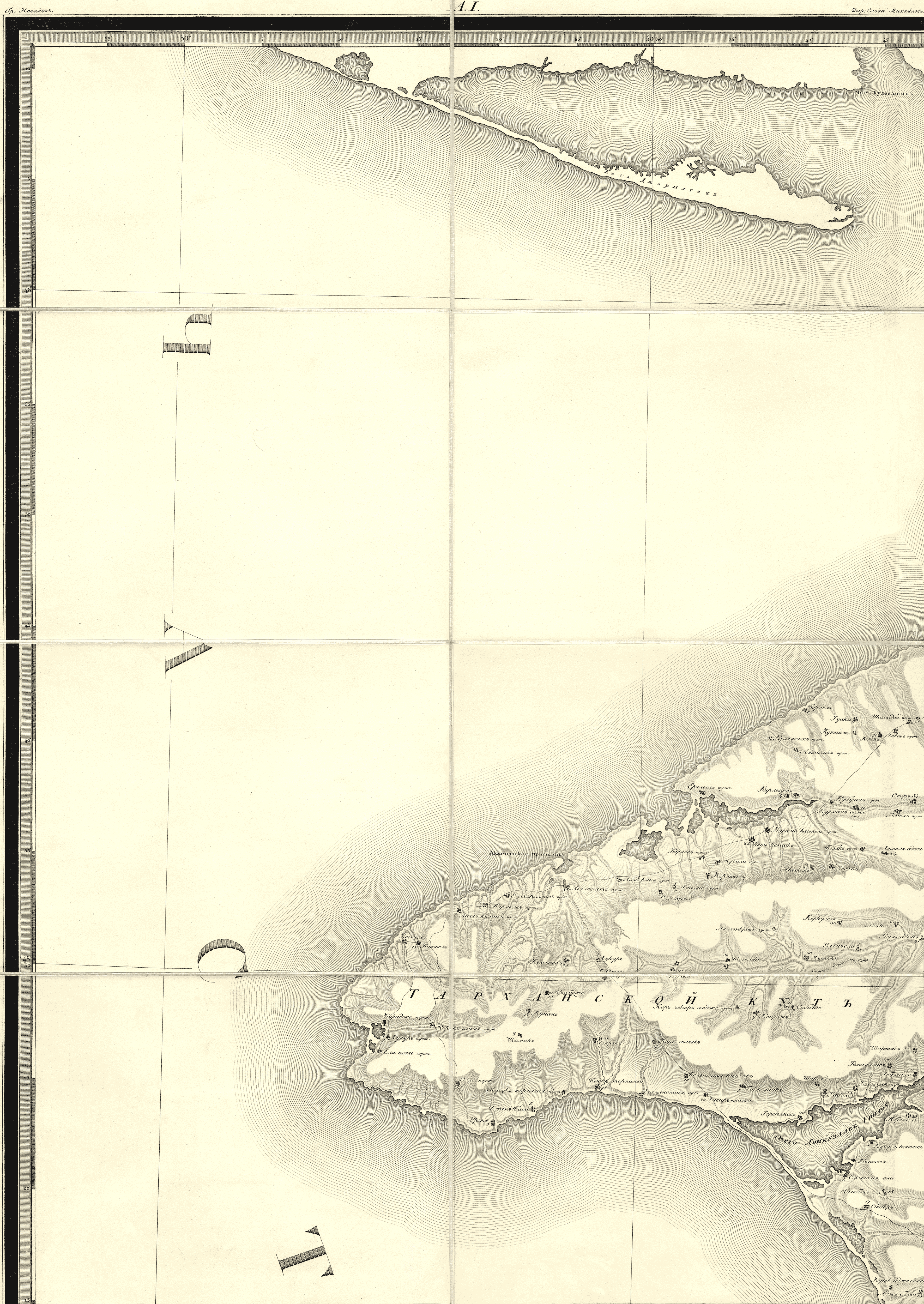 Карта мухина 1817 года