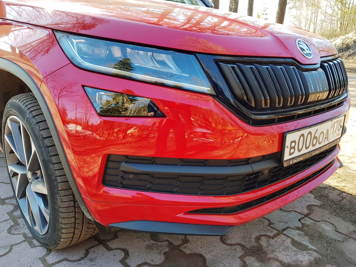 SKODA KODIAQ Sportline : Редкий зверь на дорогах России | Евгений Соловьев  | Skoda club Piter | Дзен