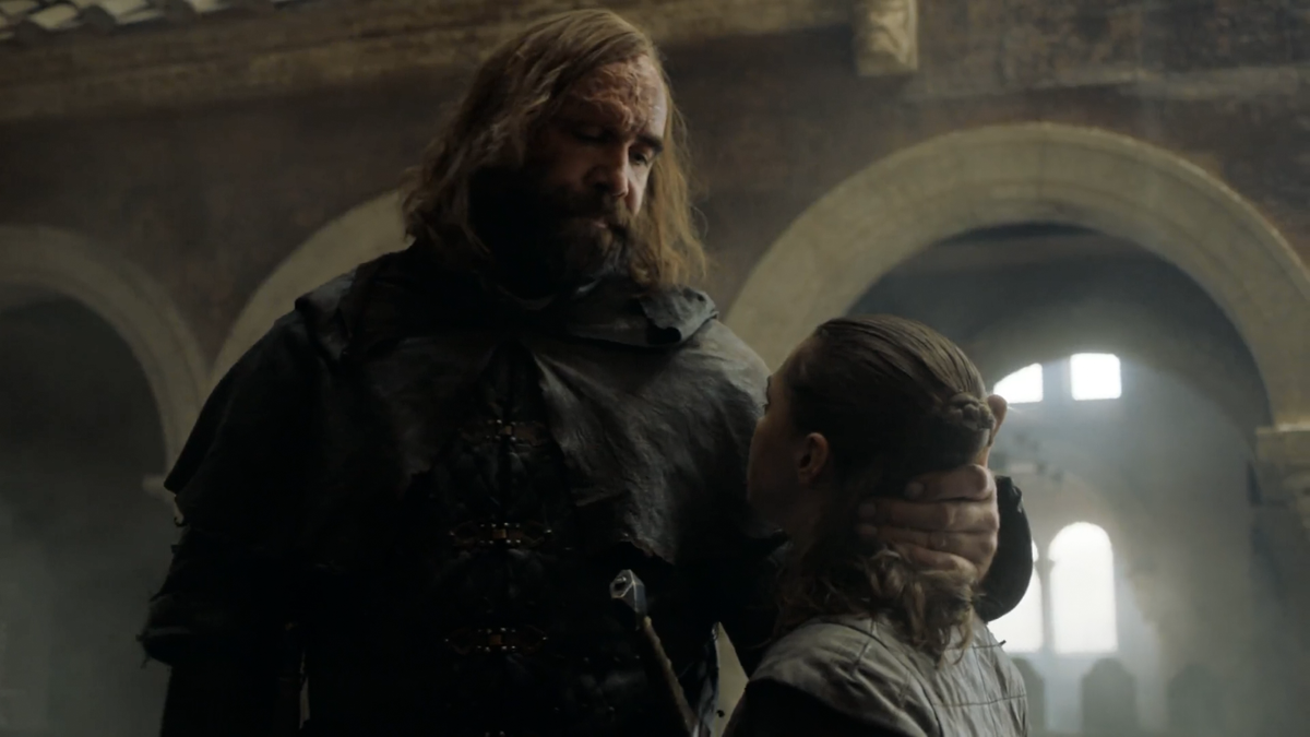 Пес прощается с Арьей