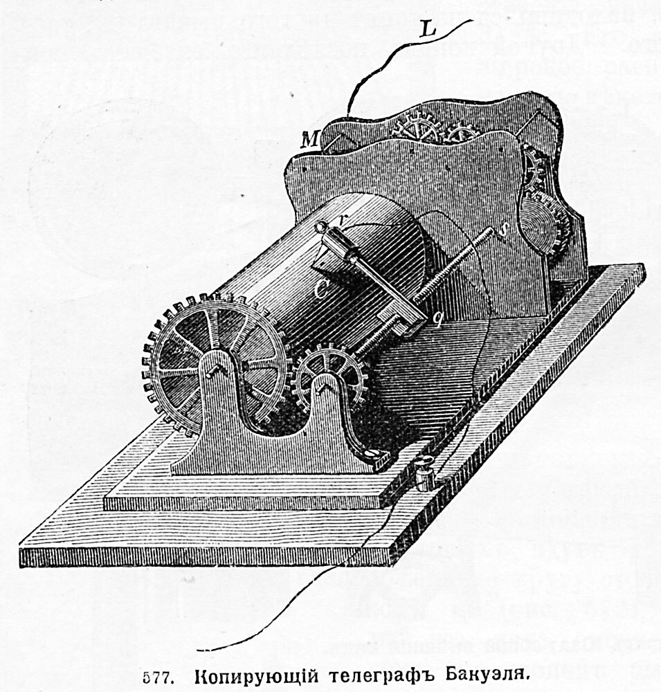 Факс» 19-го века. | История и техника | Дзен