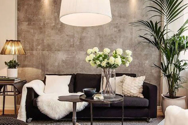 Натуральные элементы. Отойдя от одержимых технологиями тенденций декора, которые были популярны в 2018, 2019 год движется в сторону свежих натуральных материалов, таких как камень, медь, бетон и гранит. Эти элементы помогут привнести органичную и безмятежную атмосферу в любое пространство, отражая мир вокруг вашего дома.