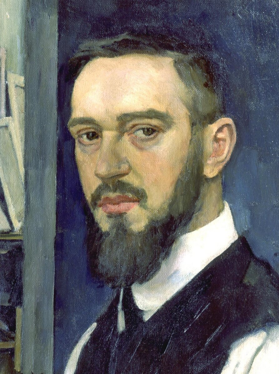 Юон К.Ф., «Автопортрет»,1912