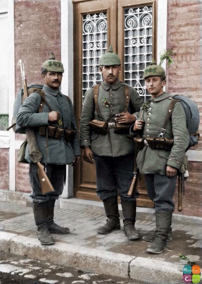 Униформа немецкой армии 1914