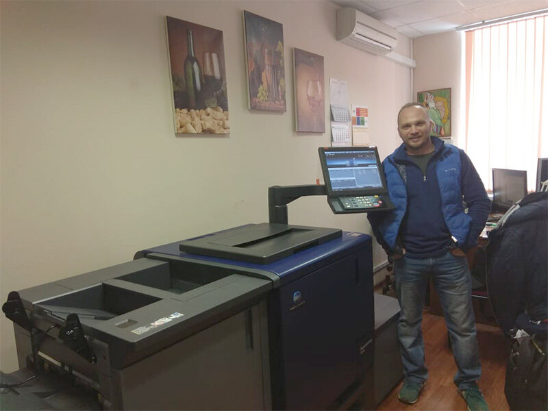 Цифровая печатная машина Konica Minolta AccurioPrint C3070L
