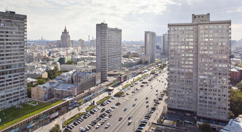 Москва арбат 16. Новый Арбат панорама улицы. Новый Арбат Москва панорама. Новый Арбат вид из окна. Москва вид из квартиры новый Арбат.