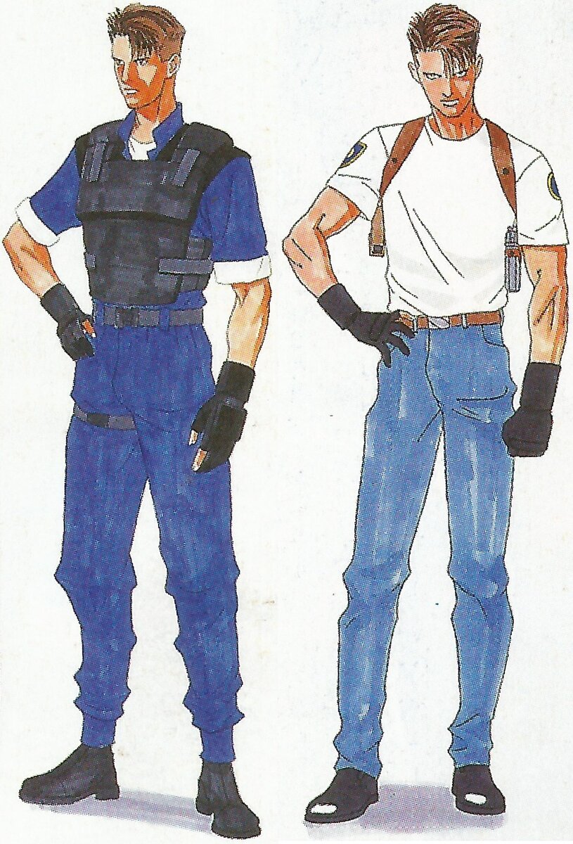 Концепт Леона в Resident Evil 1.5