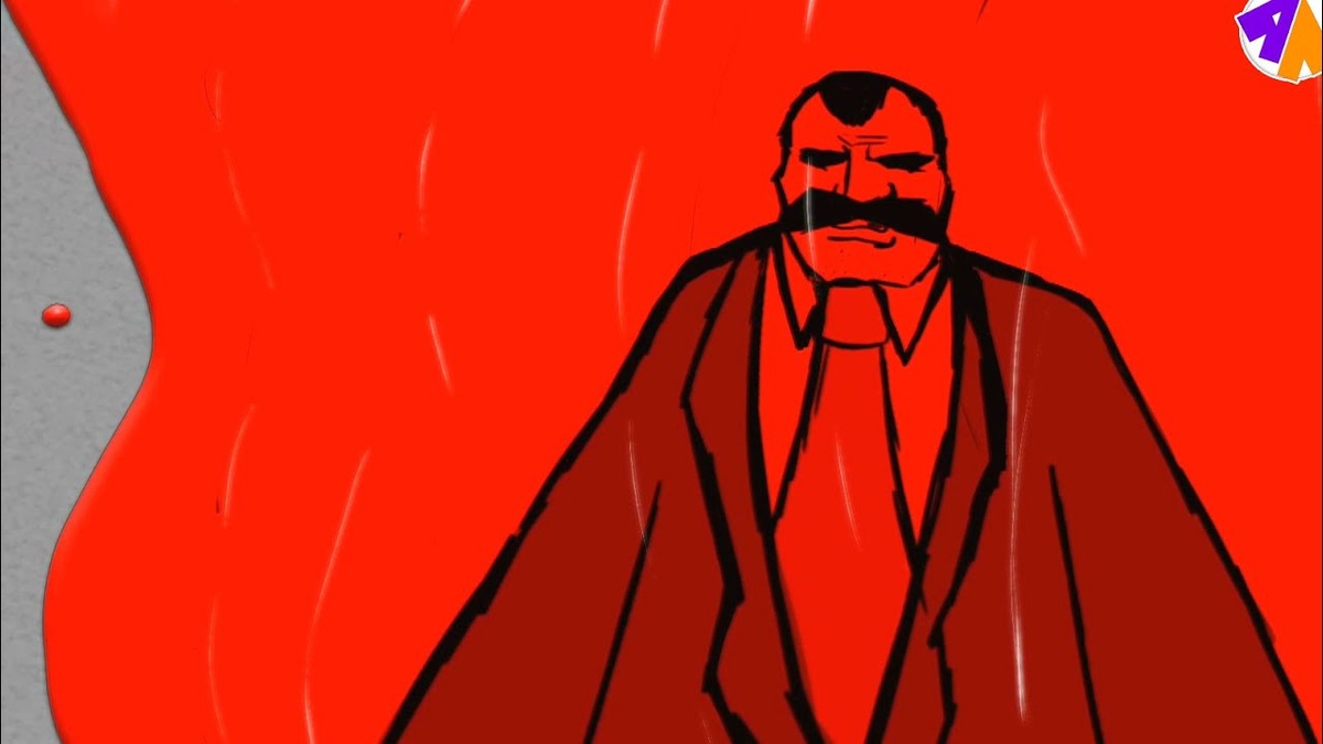 Это был фон, но его нельзя тут поставить. Кадр из катсцены. Спонсировано Heinz