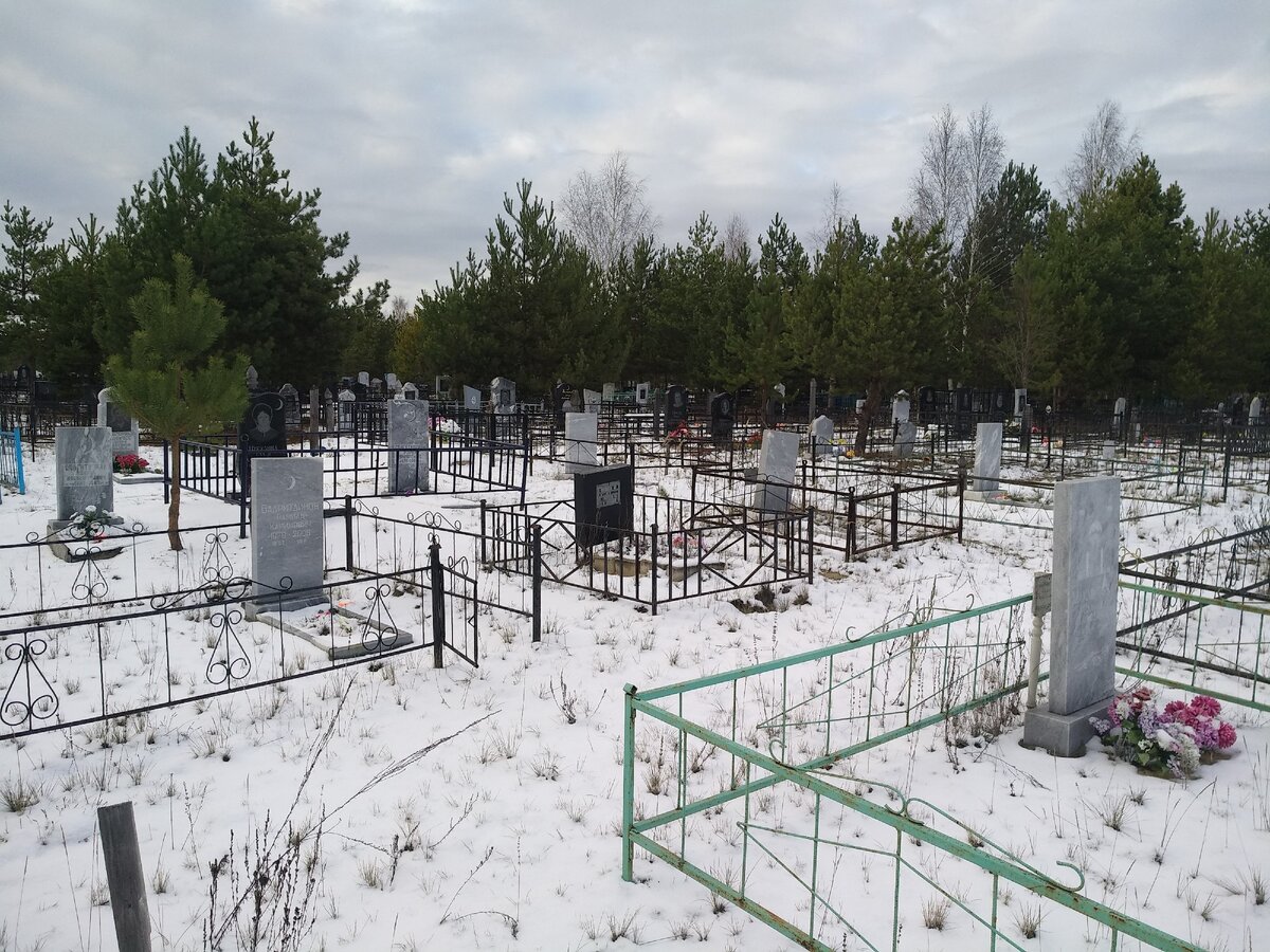 Городское кладбище в Нижнем Новгороде. Мусульманское