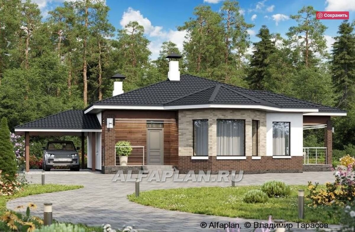 Проект дома 622В "Гемера", © Владимир Тарасов 