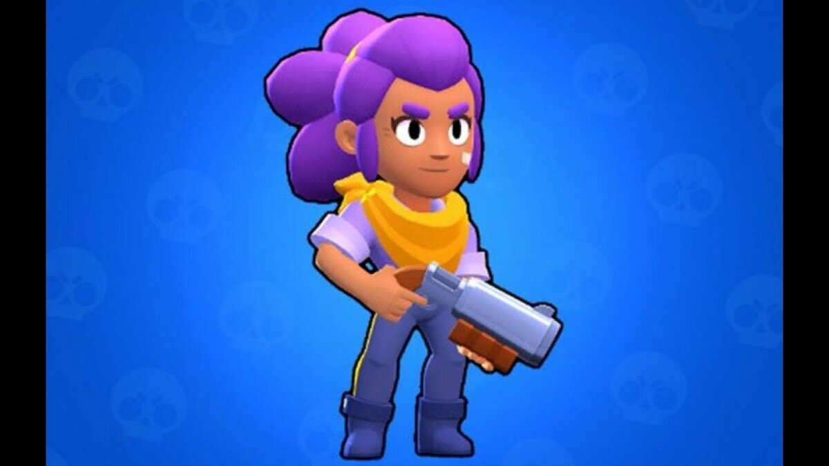 Шелли из Brawl Stars