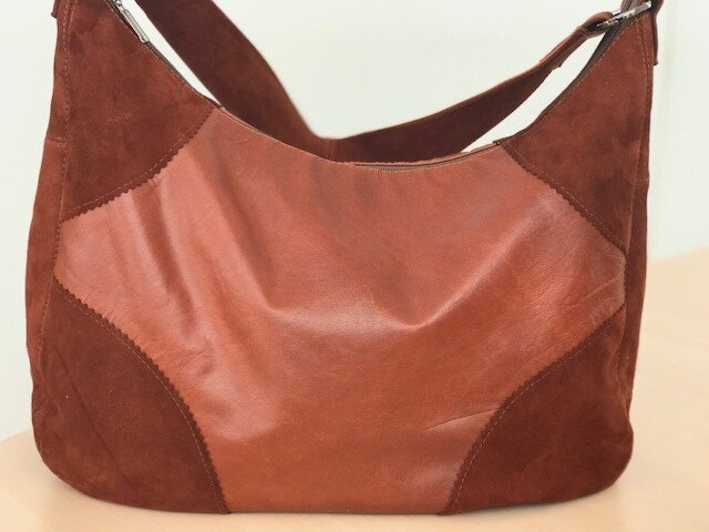 Кожаная сумка модели "Италия". Ателье Ирины Берзиной.