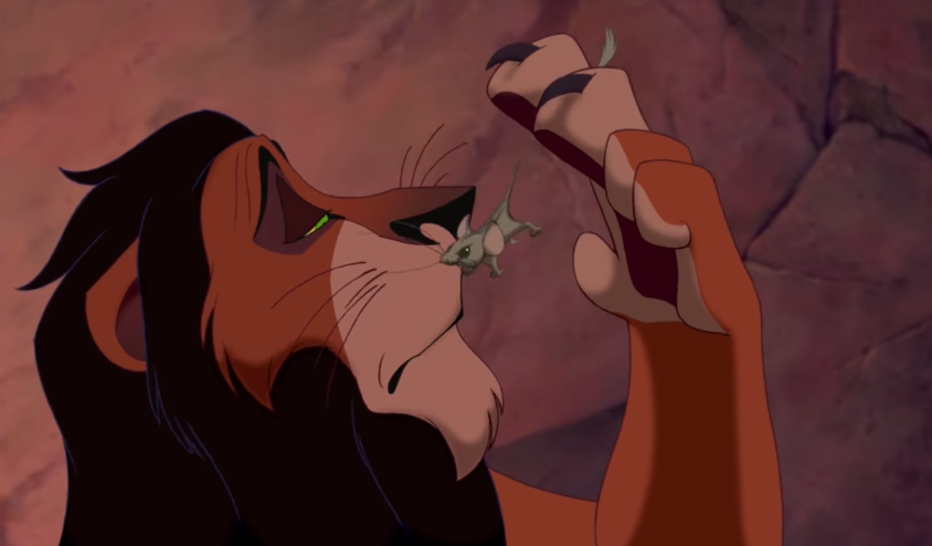 Сцена из мультфильма