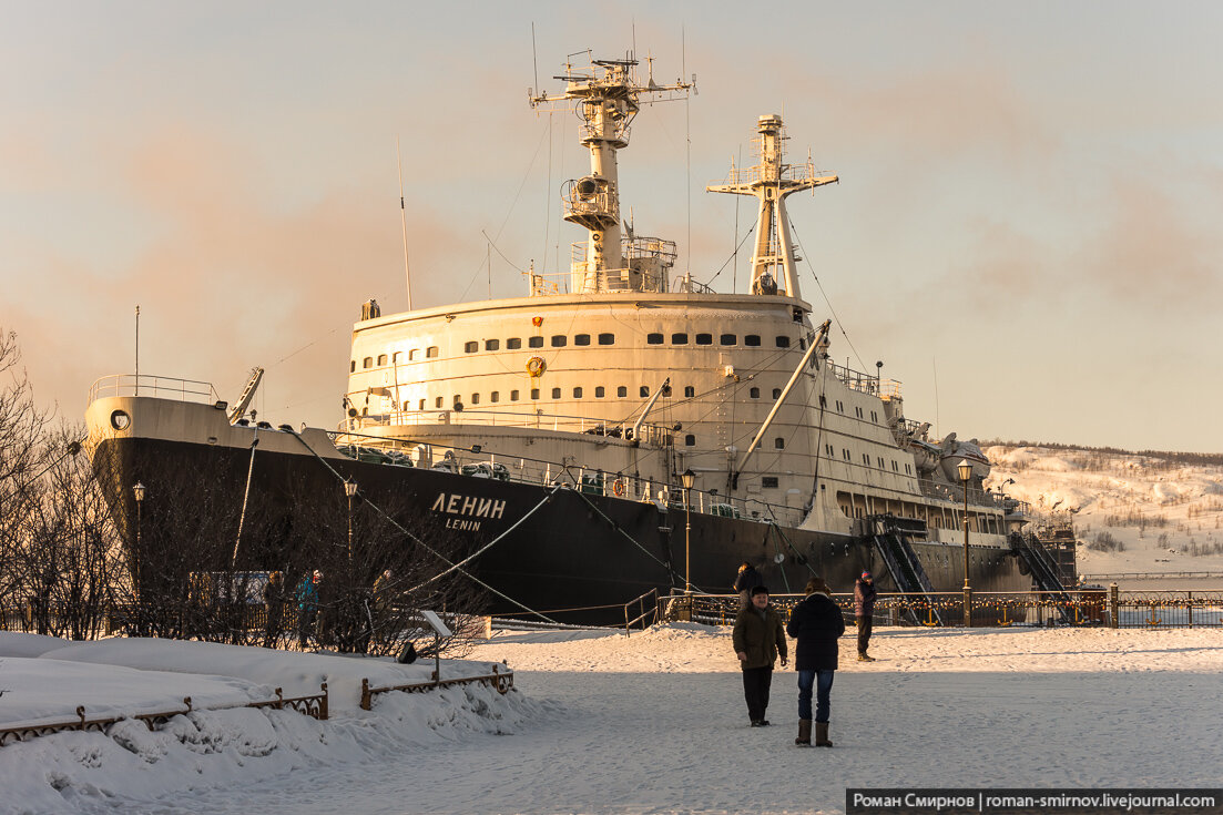 Фото атомоход ленин