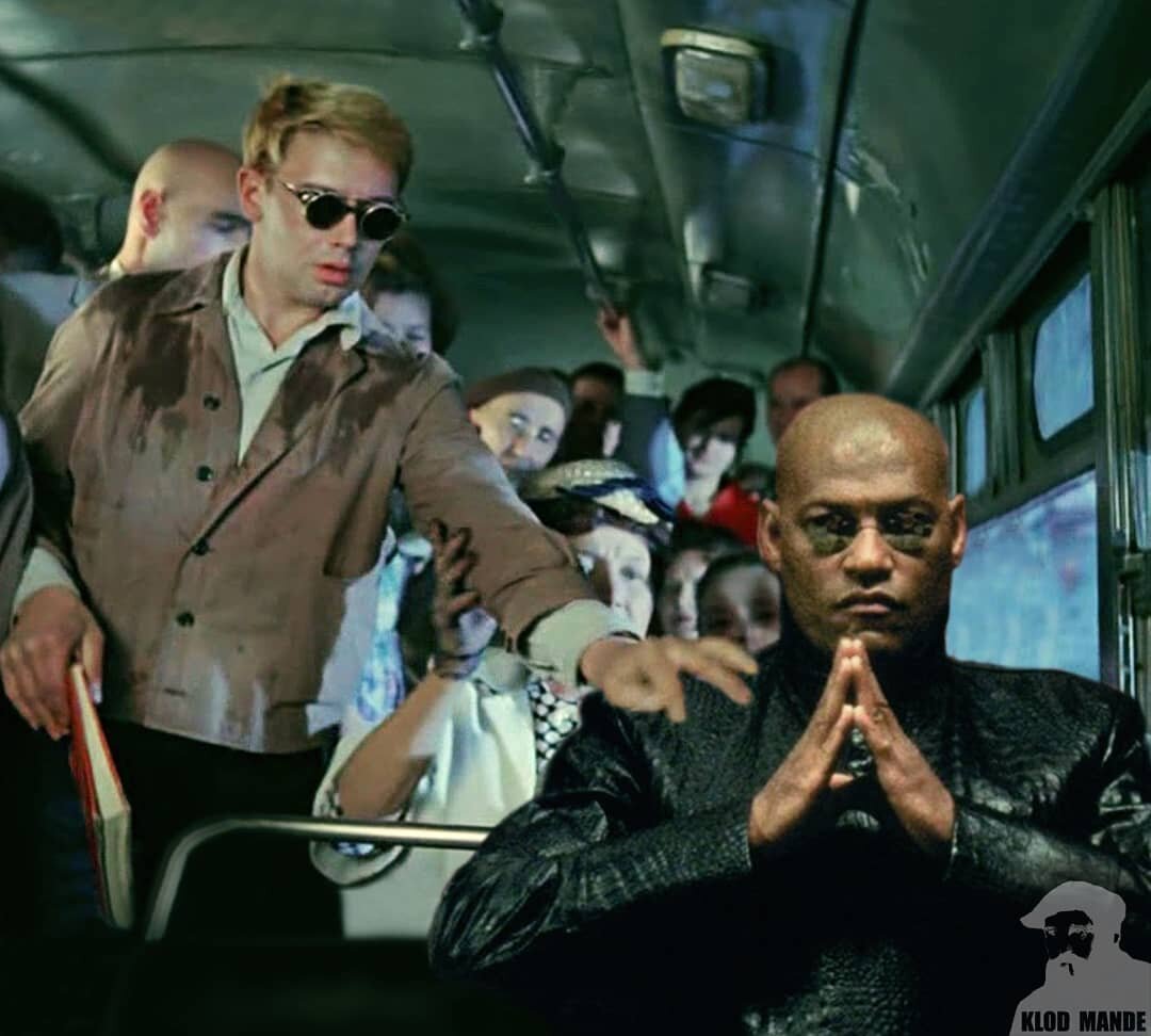 Матрицу поднял - место потерял. Автор: Klod Mande