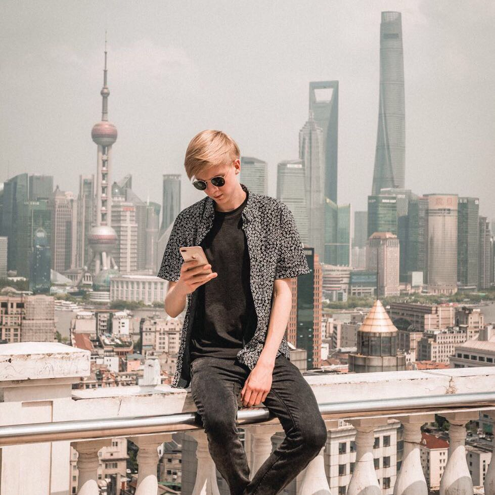 Это моя самая популярная фотография из Китая - однажды она разлетелась по многим пабликам в интернете