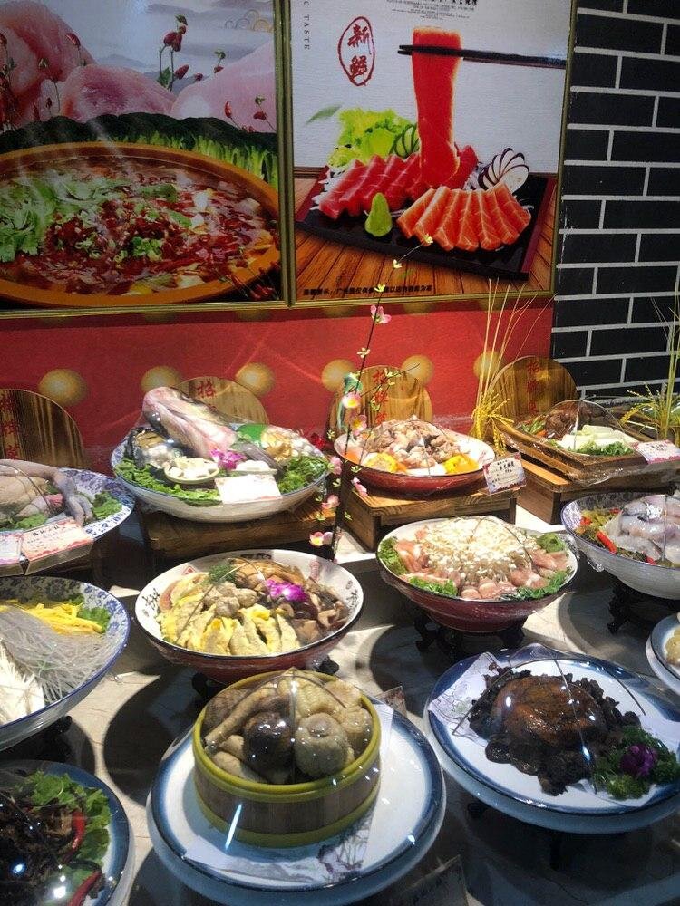 Наглядное меню в китайском ресторане