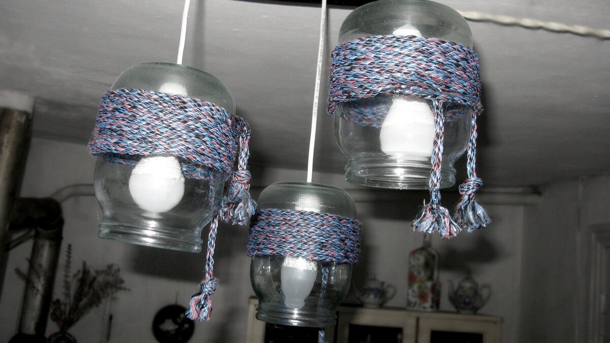 DIY - 10 идей для светильников своими руками