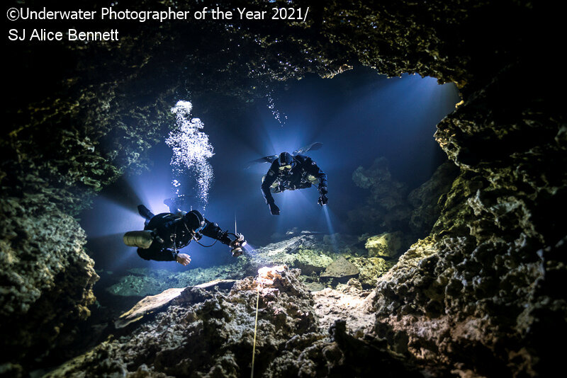 SJ Alice Bennett .Up & Coming Underwater Photographer of the Year 2021.