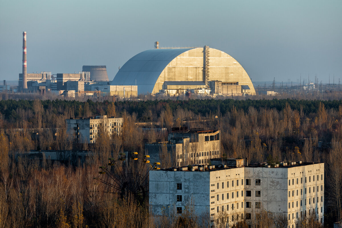 Фото чернобыльской аэс