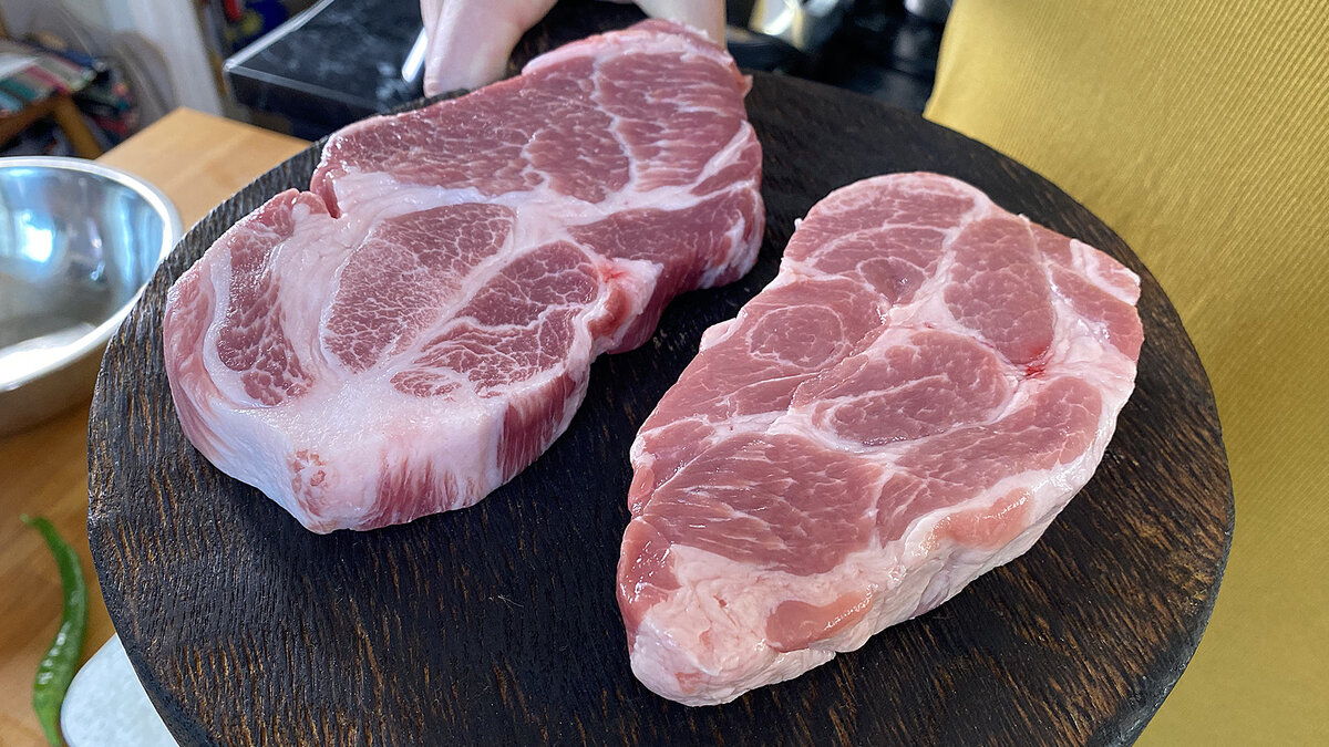 Стейки из свинины