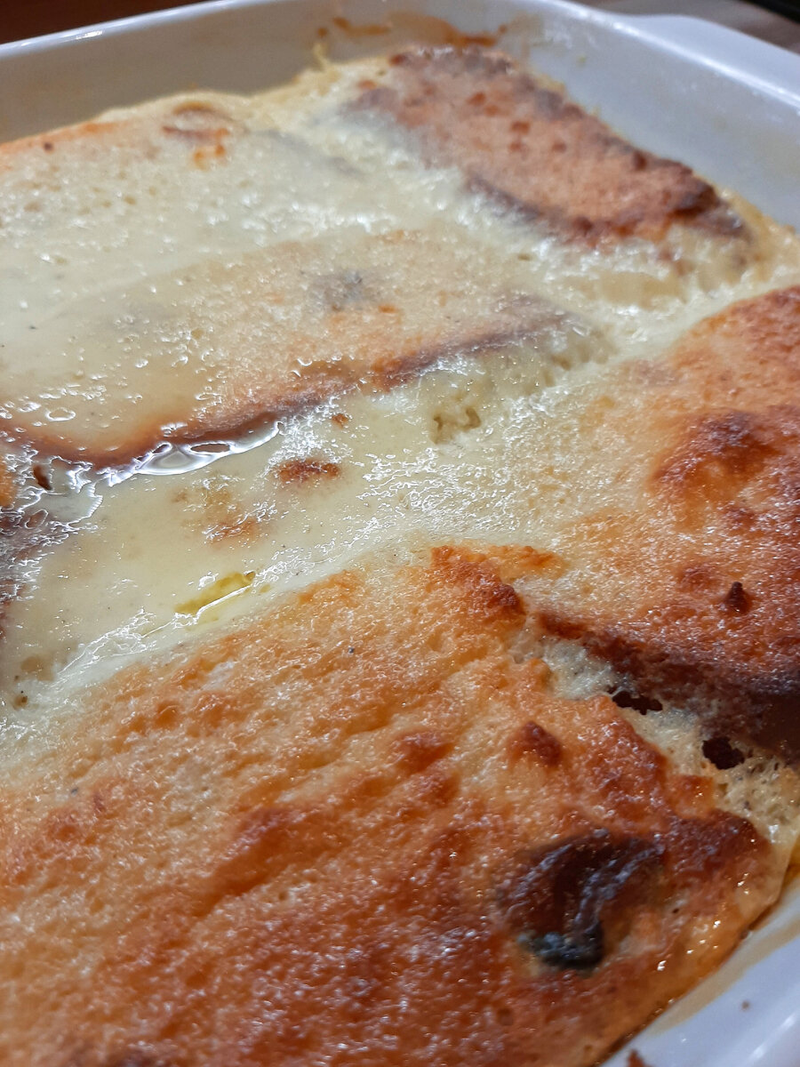 В этой запеканке легко угадывается особенный вкус куличей.