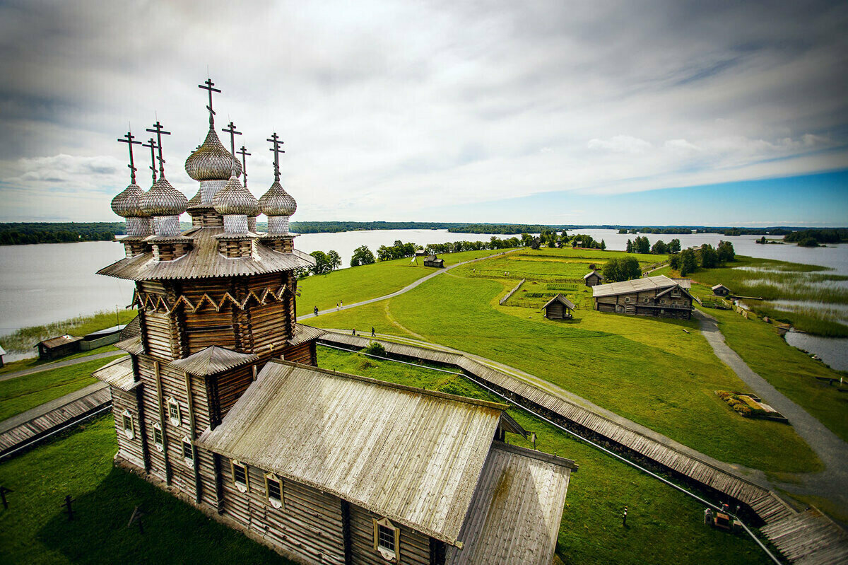 Остров Кижи Карелия Церковь