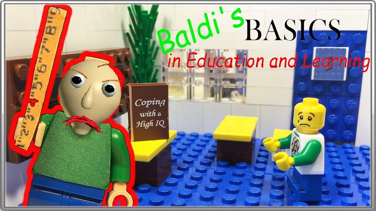 Lego Baldi Baldi s Basics in Education and Learning Lego Stop Motion