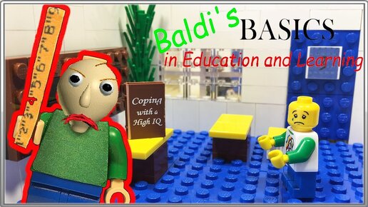 Baldi basic hot sale lego