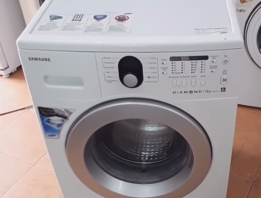Нет залива воды и запуска двигателя на стиральной машине Samsung