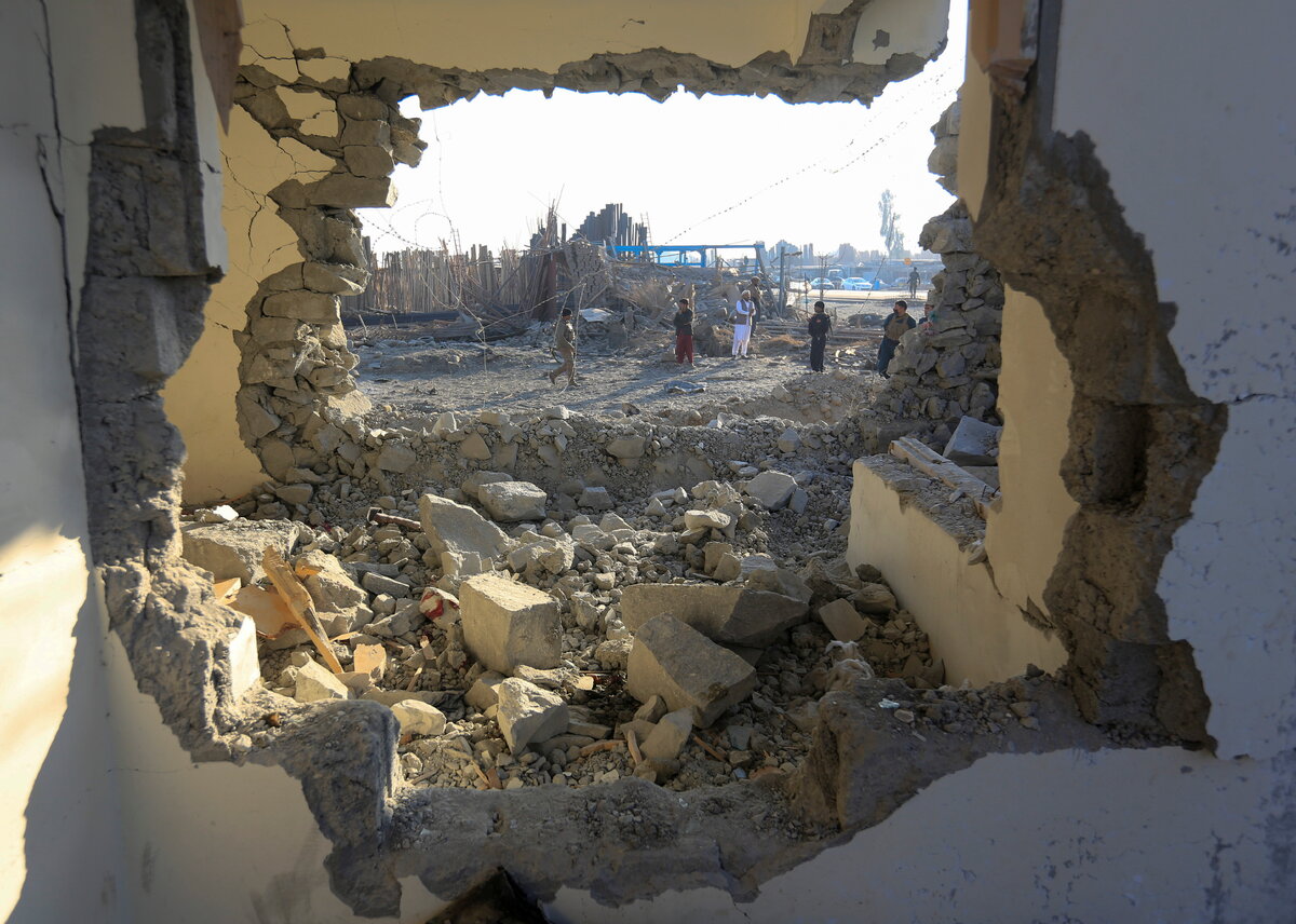 Американцы оставляют Афганистан в руинах. Фото: REUTERS