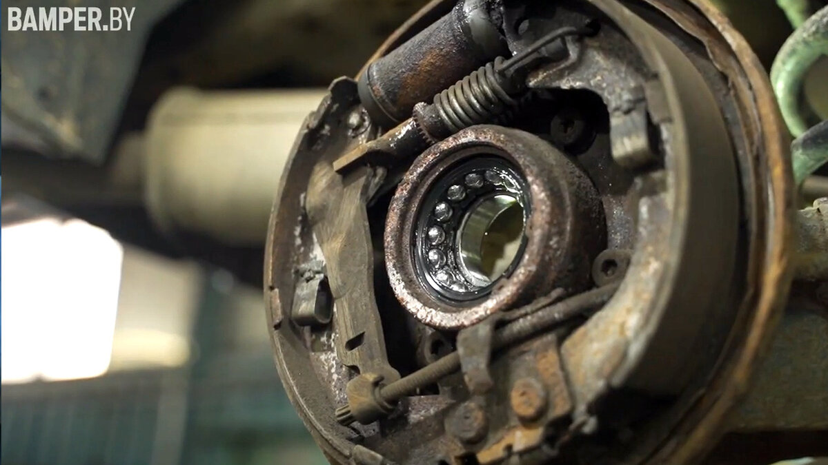 Замена колесного подшипника