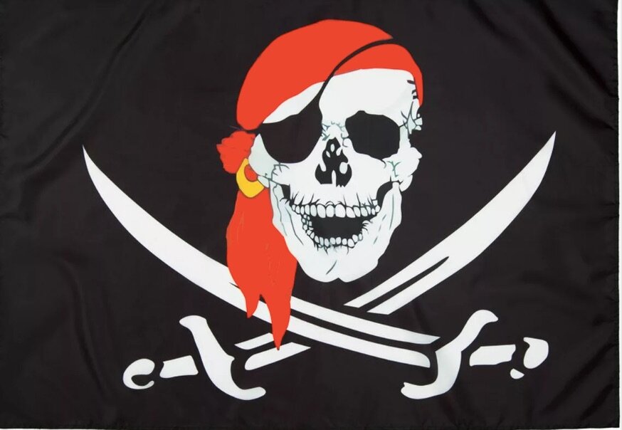 Весёлый Роджер. Картинка из Интернета.