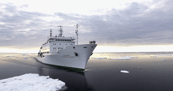    Научно-исследовательское судно «Академик Мстислав Келдыш» / ©Фото Института океанологии имени П. П. Ширшова РАН