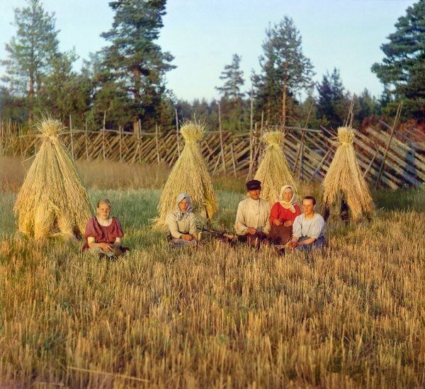 Крестьяне, фотография С.М. Прокудина-Горского