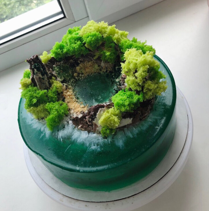 Торт "Азорские острова" от домашнего кондитера @ lelia_cake_khv 