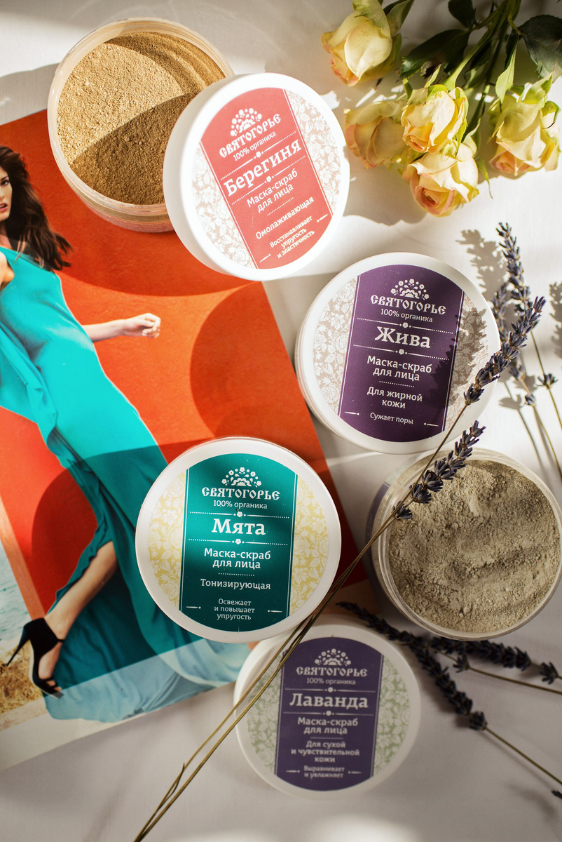 Косметика «Святогорье» фабрики «Уральская мануфактура».